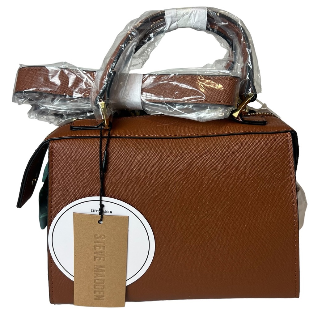 Steve Madden Cognac Breese Crossbody Purse - Picture 5 of 13